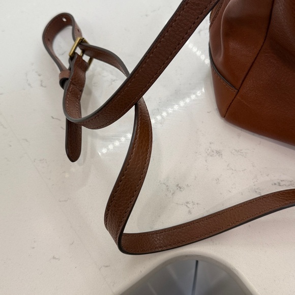 Fossil Chestnut Leather Satchel - Picture 3 of 8